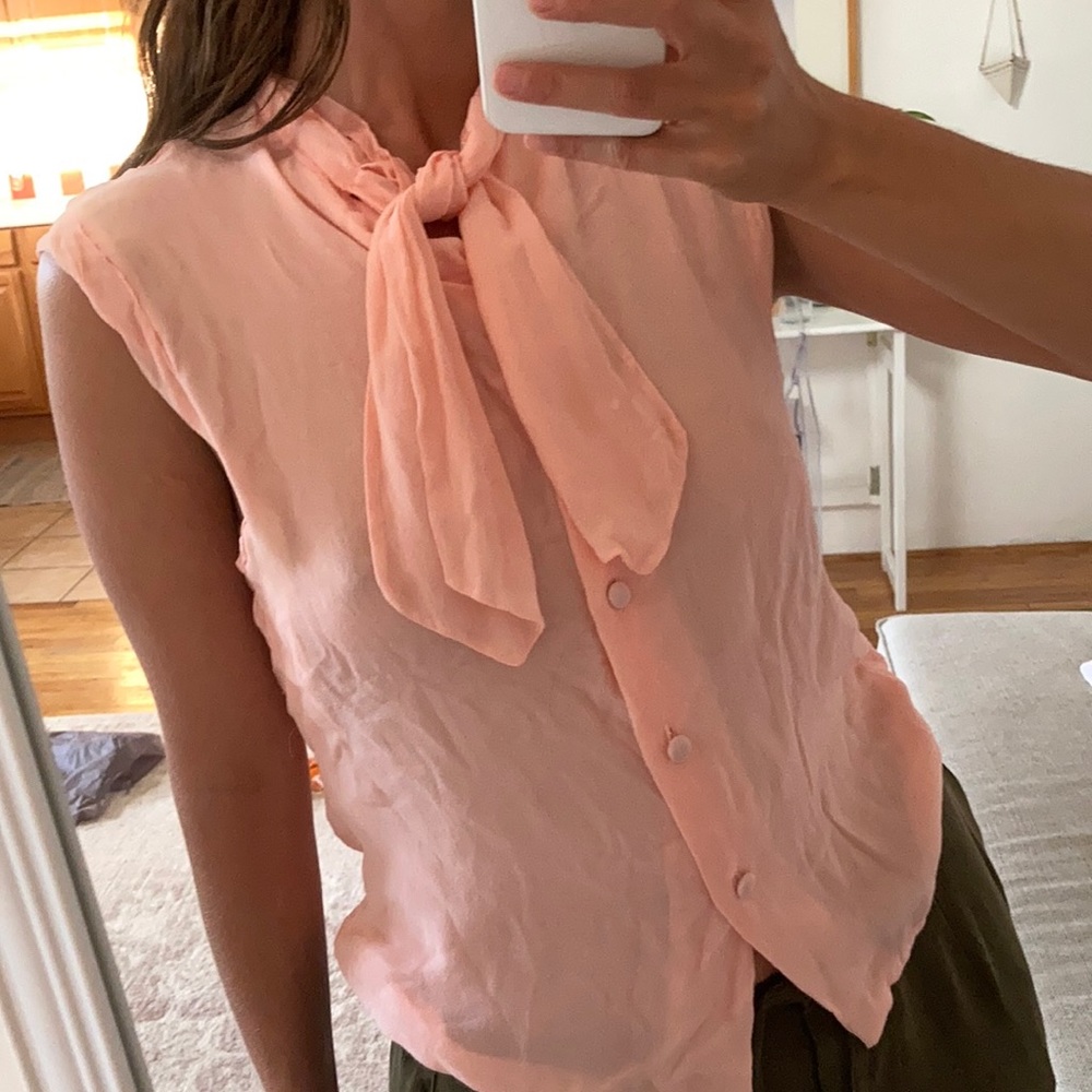 Vintage 100% Silk Blouse
